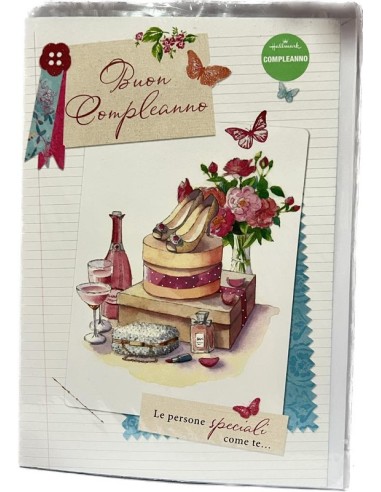 BIGLIETTO D'AUGURI COMPLEANNO