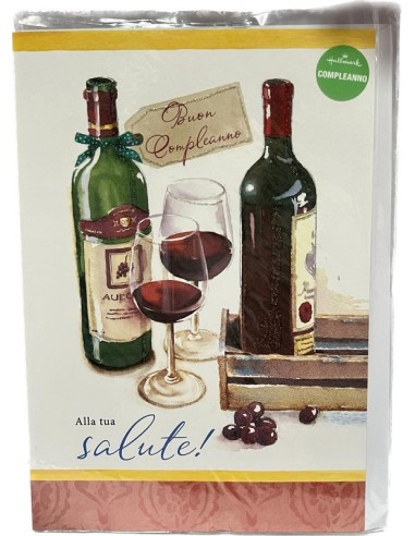 BIGLIETTO D'AUGURI COMPLEANNO