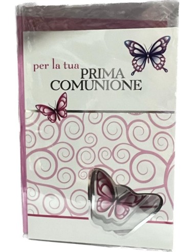 BIGLIETTO D'AUGURI COMUNIONE