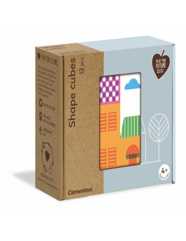 CLEMENTONI SHAPE CUBES 12 PEZZI