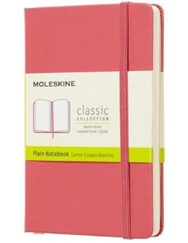MOLESKINE CLASSIC COLLECTION HARD COVER PAGINA BIANCA A6 ROSA