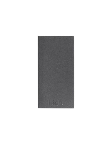 Taccuino Italian Types Light Ardesia Pagine Bianche 192