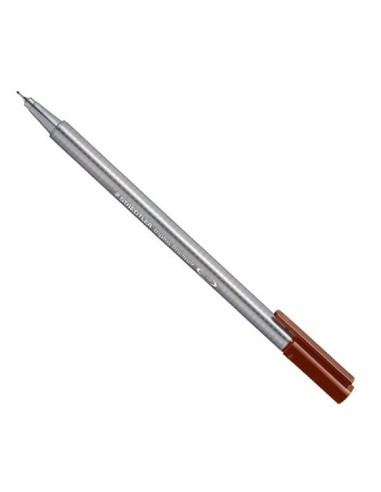STAEDTLER PENNARELLO TRIPLUS FINELINER MARRONE