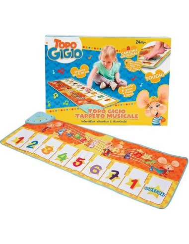 TOPO GIGIO TAPPETO MUSICALE 