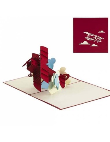 BIGLIETTO D'AUGURI POP UP ORIGAMI