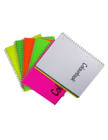 QUADERNONE COLOURBOOK MAXI SPIRALATO 140fg RIG. 1R