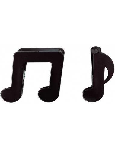SET DI CLIP CHIUDI PACCO - BAGCLIPS - MUSICAL NOTE