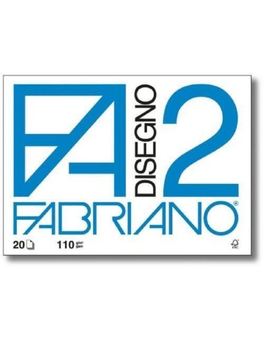 FABRIANO ALBUM DA DISEGNO RUVIDO 33X48 110g 10 FOGLI