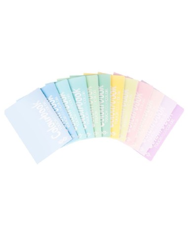 COLOURBOOK QUADERNO RIG C PASTEL