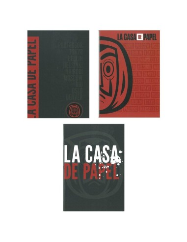 QUADERNONE RIG.C LA CASA DE PAPEL 