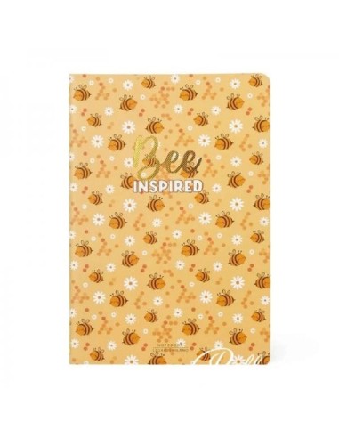 QUADERNO MEDIUM A RIGHE 80 PG. LEGAMI - BEE INSPIRED 