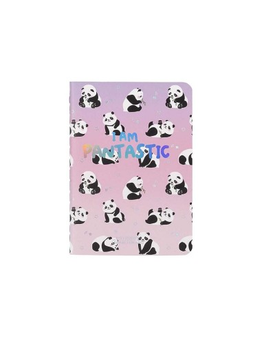 QUADERNO A RIGHE 100 PG. LEGAMI - I AM PANDASTIC 