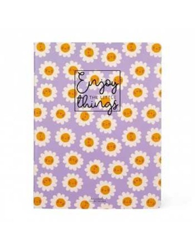 QUADERNO A RIGHE 100 PG. LEGAMI - ENJOY THE LITTLE THINGS