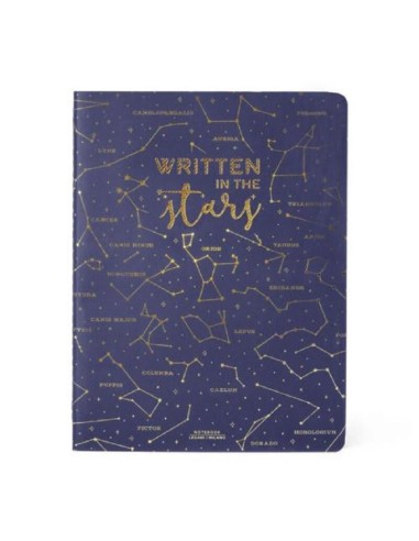 QUADERNO A RIGHE 100 PG. LEGAMI - WRITTEN IN THE STARS
