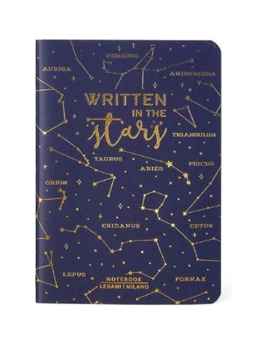 LEGAMI NOTES A6 A RIGHE WRITTEN IN THE STAR