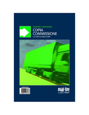 COPIA COMMISSIONE A 2 COPIE AUTORICALCANTI FORMATO A5