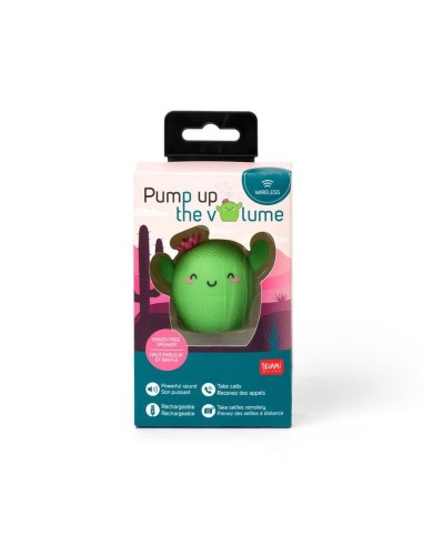 Mini Vivavoce e Speaker Wireless – Pump Up The Volume Cactus