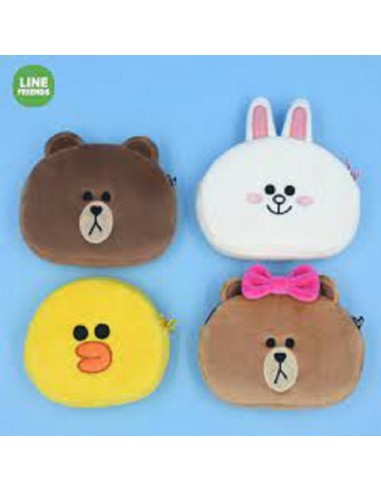 PORTAMONETE PELUCHE LINE FRIENDS