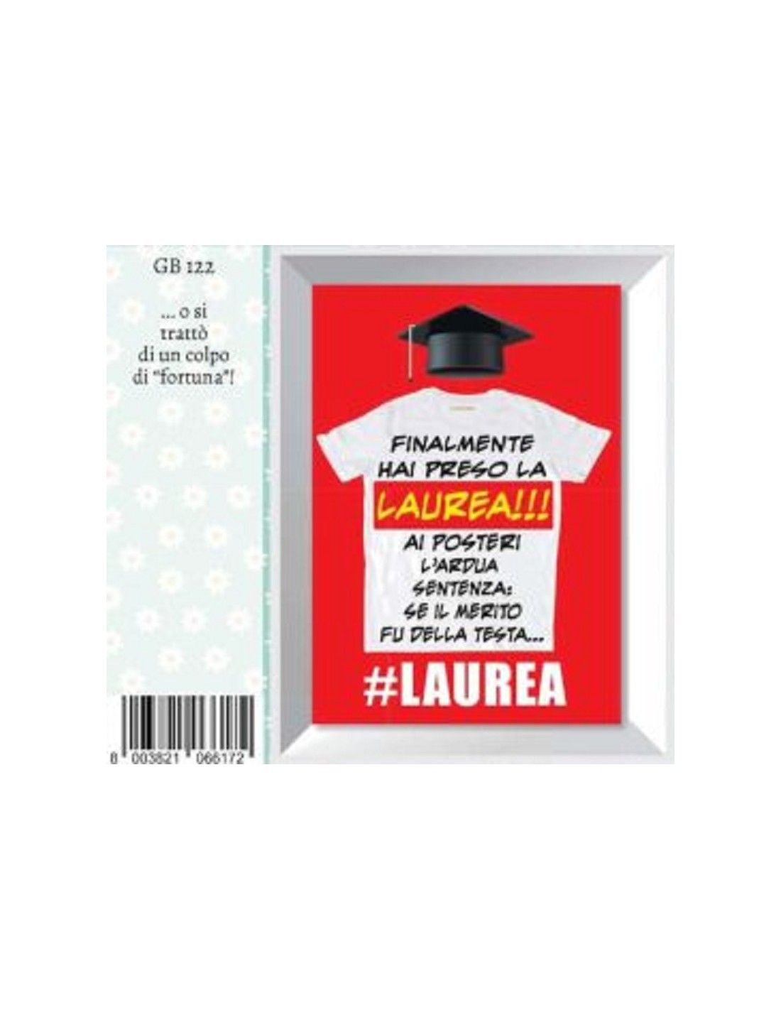 BIGLIETTO D'AUGURI LAUREA