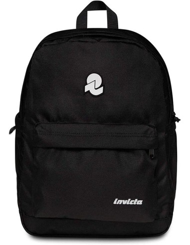 ZAINO INVICTA AMERICANO DOPPIO SCOMPARTO - CASUAL NERO 