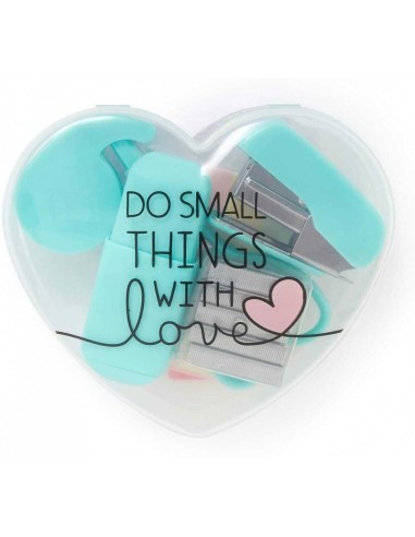 MINI STATIONERY SET HEART