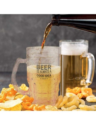 BOCCALE DI BIRRA REFRIGERANTE -COOLING BEER MUG - BEER