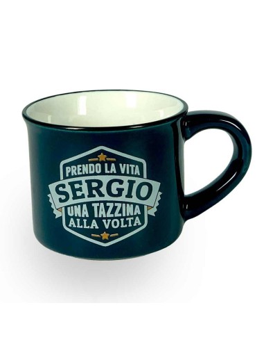 TAZZINA DA CAFFE' CON NOME - SERGIO