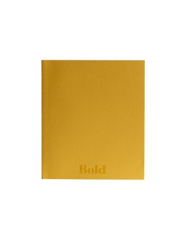 Taccuino Italian Types Bold Light Giallo 1 Rigo 192