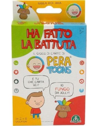 HA FATTO LA BATTUTA GIOCO DI CARTE PERA TOONS