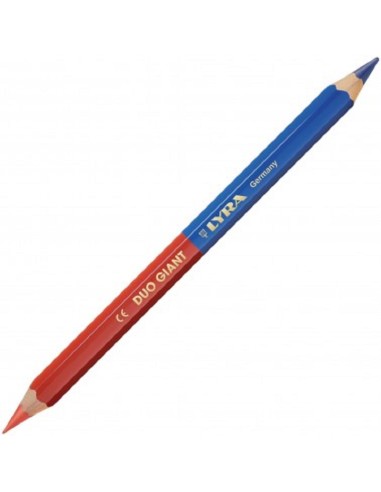 MATITA ROSSO-BLU DUO GROSSA LYRA
