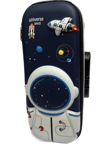 ASTUCCIO 3D RIGIDO CON SICURA - ASTRONAUTA 