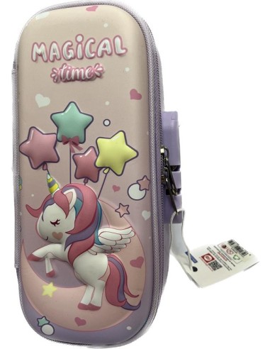 ASTUCCIO 3D RIGIDO CON SICURA - UNICORNO 