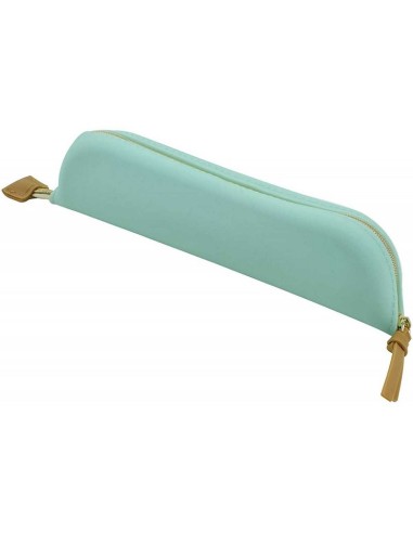  SOFT SILICONE PENCIL CASE - AQUA