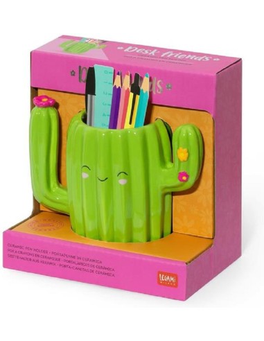 LEGAMI PORTAPENNE DA SCRIVANIA CACTUS | Guida Book Store