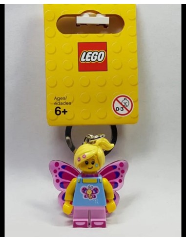 LEGO PORTACHIAVI LEDLITE  BAMBINA FARFALLA