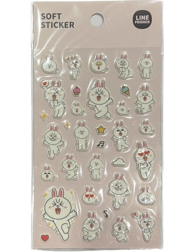 SOFT STIKER LINE FRIENDS CONIGLIETTO