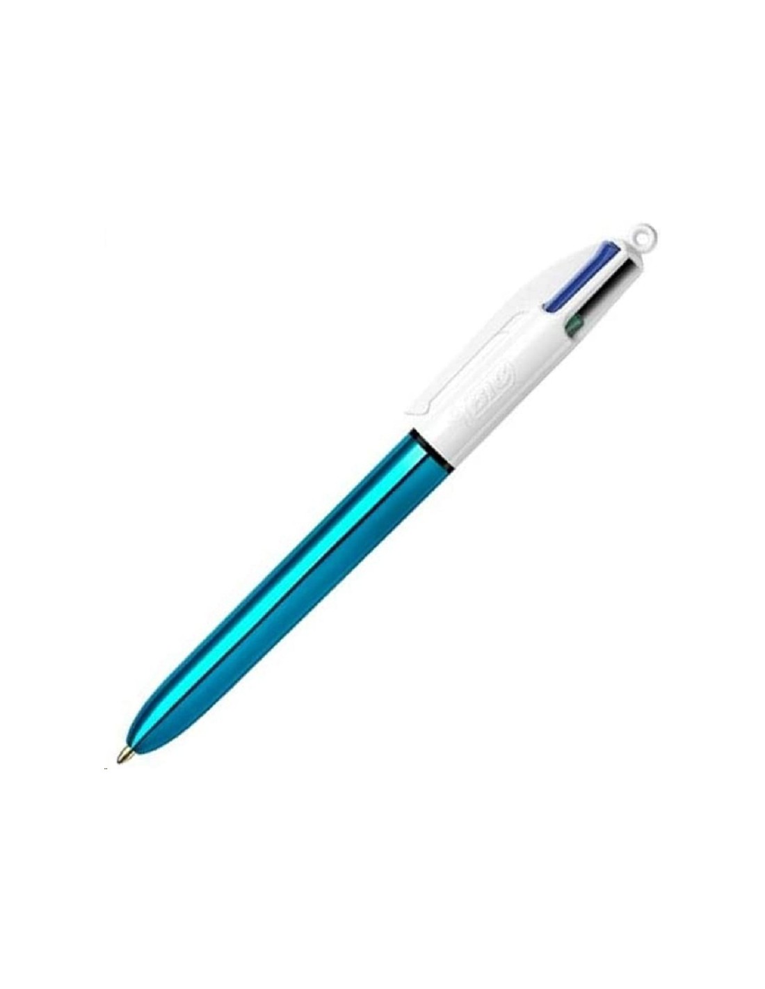 BIC PENNA QUATTRO COLORI BLU METALLIZZATO