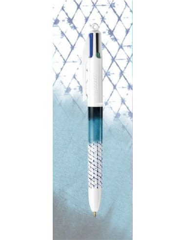 BIC PENNA 4 COLORI FANTASIA GEOMETRICA 