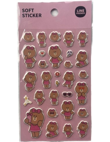 SOFT STIKER LINE FRIENDS ORSETTA