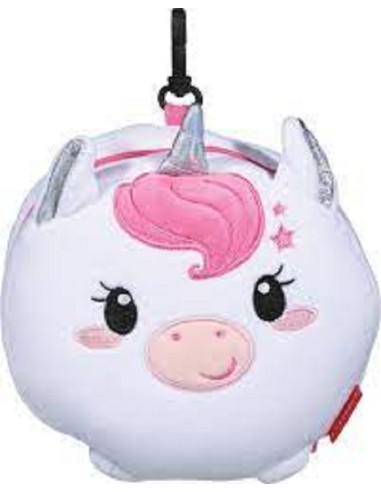 CUSCINO DA VIAGGIO CON MASCHERINA - UNICORNO