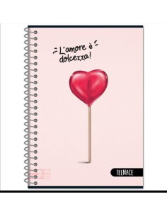 TEENACE QUADERNONE SPIRALATO 5M 2