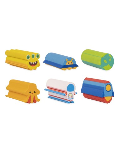 COLOURBOOK GOMMINE DA COLLEZIONE SPACE ADVENTURE