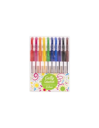 COLOURBOOK GELLY COLOUR 10 PEZZI