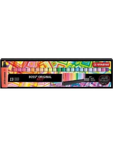 DESKSET STABILO 23 EVIDENZIATORI BOSS ORIGINAL ARTY