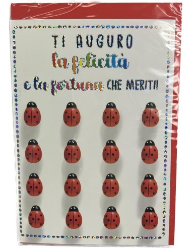 BIGLIETTO D'AUGURI 