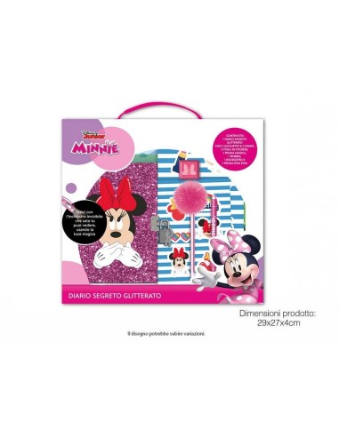 DIARIO SEGRETO GLITTERATO MINNIE DISNEY