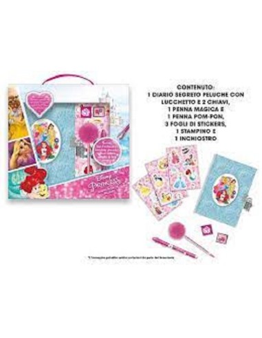 DIARIO SEGRETO PELUCHE PRINCIPESSE DISNEY