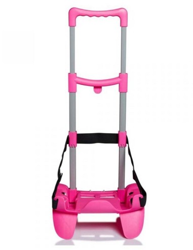SEVEN TROLLEY ROSA CON 3 RUOTE