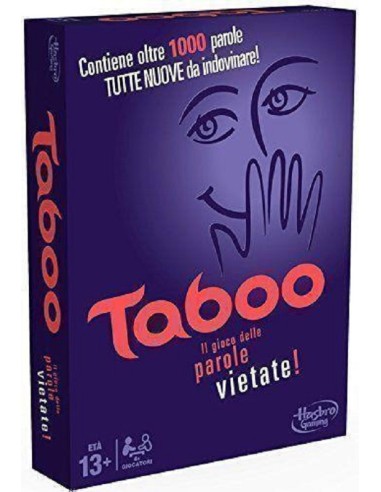 TABOO IL GIOCO DELLE PAROLE VIETATE! - CONTIENE OLTRE 1000 PAROLE