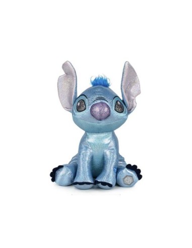 DISNEY 100th ANNIVERSARIO STITCH GLITTER PELUCHE 28cm